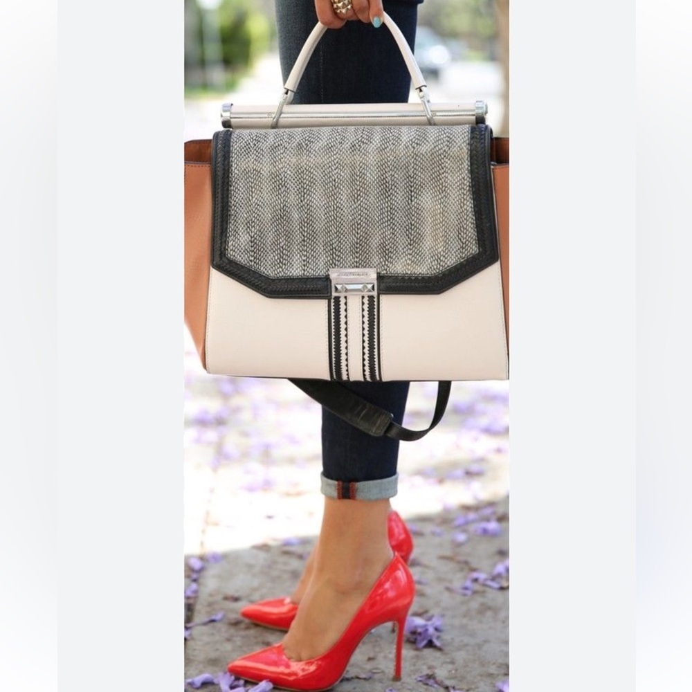 BCBGMAXAZRIA Allie satchel bag NWT STUNNING!!